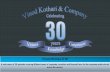 Presents The Power of 30! - Vinod Kotharivinodkothari.com/wp-content/uploads/2018/08/... · •The presentation is a property of Vinod Kothari & Co. ... case of debentures) to whom