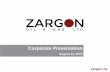 Corporate Presentation - Zargonzargon.ca/wp-content/...Presentation-Aug-14-2019-1.pdf · information contained in this presentation is expressly qualified by this cautionary statement.