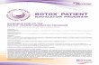 INTRODUCTION TO THE PATIENT NAVIGATOR PROGRAM...2 Objective The BOTOX® Patient Navigator Program is designed to provide training and resources that empower one or more members of