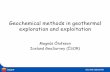 Geochemical methods in geothermal exploration and exploitationengine.brgm.fr/web-offlines/conference-Mid-Term_Conference_-_Potsdam... · •Na+, K+, Li+, Ca+2, Mg+2 are mostly used