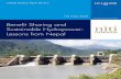 Benefit Sharing and Sustainable Hydropower: Lessons from Nepalindiaenvironmentportal.org.in/files/file/Benefit... · ICIMOD Research Report 2016/2 Benefit Sharing and Sustainable
