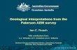 Geological interpretations from the Paterson AEM …Geological interpretations from the Paterson AEM survey Geological interpretations from the Paterson AEM survey Ian C. Roach With