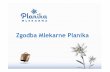 Zgodba Mlekarne Planika - gzs.si Mlekarna Planika_SLOx.pdf · Kraš. Po stečaju Kraš Planike je Kmetijska zadruga Tolmin leta 1995 ustanovila novo Mlekarno Planika in zaposlila