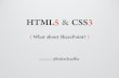 HTML5 & CSS3 - Kyle Schaeffer · CSS3. Revolution! We need standards! HTML2 HTML3 CSS. Tim Berners-Lee World’s first web server (HTML) Language based on SGML? How we got here. AJAX