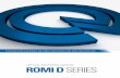 Romi D SerieS - SolidCAM UK · rOMi D 1500 inferior table is supported on four linear guides giving to the set of tables the possibility to withstand parts of up to 1,800 kg. rOMi