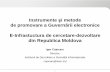 Instrumente şi metode de promovare a Guvernării … 25 11 11/Cojocaru_Igor...1 Instrumente şi metode de promovare a Guvernării electronice E-Infrastuctura de cercetare-dezvoltare