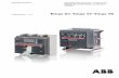 Emax X1-Tmax T7-Tmax T8 - ABB Ltd · 2018-05-09 · B031 Emax X1-Tmax T7-Tmax T8 5/66 Doc. No Model Apparatus Scale 1SDH000587R0002 Page No 1. PROTECTION RELEASE - GENERAL NOTES The