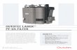 OUTOTEC LAROX PF-DS FILTER · Outotec Larox PF-DS Filters are fully automatic, operating either with a stand-alone panel and integrated PC or through a distributed control system.