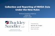 Collection and Reporting of HMDA Data Under the … and...1 Legal Counsel to the Financial Services Industry Presented by: Warren W. Traiger Senior Counsel New York City Collection