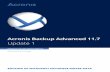 Acronis Backup for Microsoft Exchange Serverdl.acronis.com/u/pdf/AcronisBackupAdvancedExchange_11.7... · 2018-01-09 · Browse Exchange Server database or mailbox backups and recover