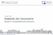 Jürgen Roth Didaktik der Geometrie · 2020-01-24 · Jürgen Roth • Didaktik der Geometrie 4.7 Warum Beweisen? Anwendungsaspekt Ist die Allgemeingültigkeit einer Aussage . nicht