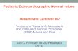 Pediatric Echocardiographic Normal valuessiec.zenix.it/Dispense/mat aggiuntivo_PED_FIfeb16/normal... · 2016-02-25 · Pediatric Echocardiographic Normal values. Massimiliano Cantinotti