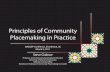 Principles of Community Placemaking in Practice · 2017-07-17 · Principles of Community Placemaking in Practice. NACDEP Confrence, Charleston, SC March 9, 2011. Steve Grabow. Professor