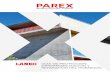  · 2019-06-18 · 6 INTRODUCCIÓN - La Norma EN 1504 Parexlanko is the trademark of ParexGroup S.A. PARTNER FOR YOUR FINEST WORK Technical Mortars Department ParexGroup S.A. )1 41