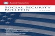 Social Security Bulletin · Study (UAS) panel used in the current effort, and presents results of wave 1 and wave 2 of the UAS surveys that focus on Social Security knowledge with