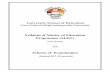 Syllabus of Master of Education Programme (M.Ed.)ipu.ac.in/use/syllMEd201718310717.pdfSyllabus of Master of Education Programme (M.Ed.) (Two Years) and Scheme of Examination (Session
