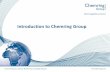 Introduction to Chemring Group/media/Files/C/Chemring-V2...Introduction to Chemring Group Chemring is a leader in Countermeasures, Sensors and Energetic Systems Company overview Financial