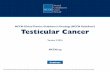 NCCN Clinical Practice Guidelines in Oncology …Testicular Cancer Updates in Version 1.2016 of the NCCN Guidelines for Testicular Cancer from Version 2.2015 include: Nonseminoma TEST-11