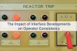 The Impact of Interface Developments on Operator Consistency · michael.hildebrandt@hrp.no Industrial Psychology Division Institute for Energy Technology / OECD Halden Reactor Project,