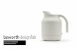 CASE STUDY ERGONOMICS MUJI ELECTRIC KETTLE · a Muji Electric Water Kettle, without packaging. We verified the design, use, non-use, overall usability and physical ergonomics. All