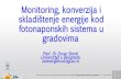 Monitoring, konverzija i skladištenje energije kod fotonaponskih … · 2018-03-27 · Monitoring, konverzija i skladištenje energije kod fotonaponskih sistema u gradovima Prof.