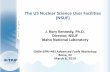 The US Nuclear Science User Facilities (NSUF)...Irradiation Testing of Materials Produced by Additive Friction Stir Manufacturing ($1837K, Aeroprobe, FY18) Radiation Effects on Zirconium