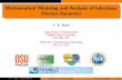 Mathematical Modeling and Analysis of Infectious Disease ...sites.science.oregonstate.edu/~gibsonn/Teaching/...Mathematical Modeling and Analysis of Infectious Disease Dynamics V.