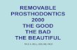 RYLE A. BELL, DDS, MS, FACD...Removable Partial Prosthodontics: The combined pericemental area of the abutment teeth plus the mucosa area of the denture base should be equal to or