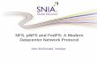 NFS, PRESENTATION TITLE GOES HEREpNFS and FedFS: A Modern Datacenter Network Protocol · 2020-02-13 · NFS, pNFS and FedFS: A Modern Datacenter Network Protocol The NFSv4 protocol