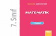 YAZILIYA HAZIRLIK SETİ 7. Sınıf MATEMATİK · 2015-11-03 · Matematik 4 Tam Sayılarda Çarpma İşlemi Sayfa 1. Bölüm ... Tam Sayılarda Bölme İşlemi Sınıf Tam sayılarda