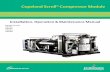 Installation, Operation & Maintenance Manual · 2019-06-10 · Dual-Compressor Module mportant Saet normation 1 2006SSD-75 R4 (10/10) Dual-Compressor Module Compressor Module Nomenclature