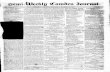 p Scmi-tUcchlu Cain&cnJournal. · I p Scmi-tUcchlu Cain&cnJournal.! VOLUME2. > CAMDEN,SOUTHCAKOIJNA MAKCH25,1851. ~ NUMBER24 THE CAMDExV JOURNAL. rrBLlPllKD BY WARREN & PRICE. THESEMI-WEEKLY"JOURNAL
