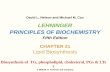 Lehninger Principles of Biochemistry 5/eaging.pharm.pusan.ac.kr/lab/lecture/2011_2/L4 Ch21 2011... · 2011-11-07 · Acetyl기와 malonyl기를 받아들여 지방산 사슬을 늘리기
