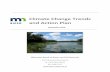 Climate Change Trends and Action Plan ... Climate Change Trends and Action Plan Minnesota Board of Water