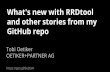 and other stories from my What's new with RRDtool GitHub repo ·  What's new with RRDtool and other stories from my GitHub repo Tobi Oetiker OETIKER+PARTNER AG