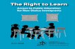 Access to Public Education for Non-Status Immigrantsto+learn.pdf · Access to Public Education for Non-Status Immigrants “I feel that immigrants in this country, either they are