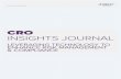 CRO INSIGHTS JOURNAL - Reply Documents/CRO Insights Journal - Leveraging Technology...In this fifth edition of our CRO Insights Journal, we are exploring how technology can enable