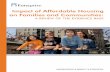 Impact of Affordable Housing on Families and Communities...A REVIEW OF THE EVIDENCE BASE. Impact of Affordable Housing on Families and Communities: ... economic impacts, including