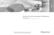 Forma Environmental Chamber - Thermo Fisher Scientific · Thermo Scientific Environmental Chamber v Preface Warranty Notes Information You Should Know Before Requesting Warranty Service