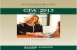 gcaofficial.weebly.com...CFA Institute in their 2013 CFA Level I Study Guide. The information contained in these Notes covers topics contained in the readings referenced by CFA Institure