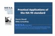 MESA Tutorial Practical Applications of the ISA 95 …...Practical Applications of the ISA 95 standard Dennis Brandl MESAKNOWS BR&L Consulting SUSTAINABILITY & ECO‐EFFICIENCY ‐LEAN