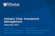 Industry Chat: Investment Management...Mutual Funds MBA Career Management Hedge Funds - Kathryn Hagy, Fixed Income Analyst (London) - Mandela Toyo, High Yield Analyst - Alejandro Luciano,