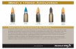 30mm x 173mm Ammunition - alternatewars.com€¦ · 30mm ammunition use has expanded to include infantry fighting vehicles and naval platforms around the world. The 30mm x 173mm family