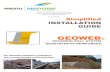 RETAINING WALL SYSTEM GEOSYNTHETIC-REINFORCED · 2019-04-29 · IMPORTANT NOTE: The simplified installation guide provided by Presto Geosystems is intended as a . general guideline