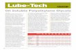 Lube- Tech · 2017-11-14 · 22 LUBE MAGAZINE N o.118 DECEMBER 2013 Lube- Tech No.90 page 1 PUBLISHED BY LUBE: THE EUROPEAN LUBRICANTS INDUSTRY MAGAZINE Abstract The lubricant industry