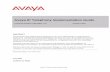 Avaya IP Telephony Implementation Guide · SM Avaya IP Telephony Implementation Guide 2 All information in this document is subject to change without notice. Although the information