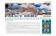 POLICY BRIEF · Ecological Solid Waste Management Act of 2000 (widely known as the Republic Act No. 9003 or RA 9003) was passed by the Philippine Congress (Acosta et al, 2012). RA