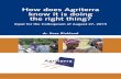 How does Agriterra know it is doing the right thing?...6 How does Agriterra know it is doing the right thing? Structural transformation By putting economic development centre-stage,