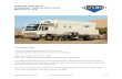 UNICAT Individual Expedition Vehicle EX74-HDC MB Actros 6x6Chassis MB Actros 3355 6x6 L-cab Wheel base 4380 mm (172.4“) + 1450 mm (57.0“) Engine performance 405 kW / 551 hp, EURO