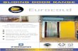SLIDING DOOR RANGE - Eurocold · • Full range of Corus HP200, HPS200 & PVF2 standard steels • 304 grade stainless steel • PVC or GRP Locks • Full Fermod range all with internal